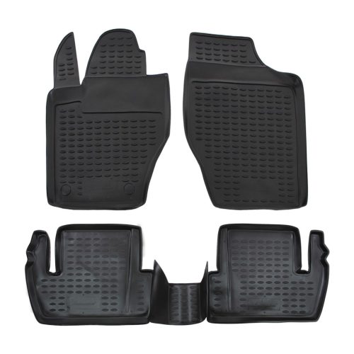 EgriAuto Prémiové 3D gumové autokoberce s upevněním PEUGEOT 307 2001-2008