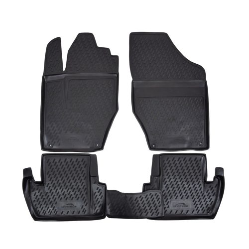 EgriAuto Prémiové 3D gumové autokoberce s upevněním PEUGEOT 308 2007-2014