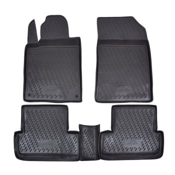   EgriAuto Prémiové 3D gumové autokoberce s upevněním PEUGEOT 407 2004-2012