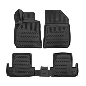   EgriAuto Prémiové 3D gumové autokoberce s upevněním PEUGEOT 308 2014-