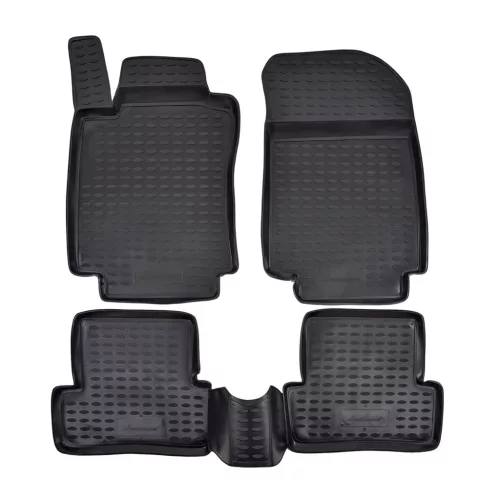 EgriAuto 3D prémiové gumové koberce s patentkami Renault Clio III/Grantour 2005-2012