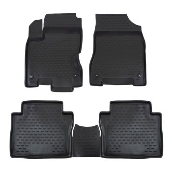   EgriAuto Prémiové 3D gumové autokoberce s upevněním RENAULT Koleos 2008-2015