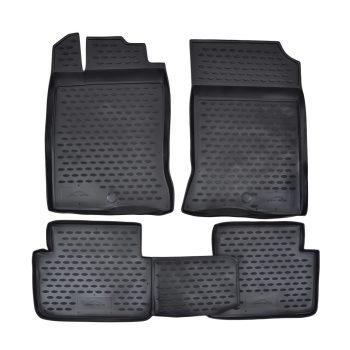   EgriAuto Prémiové 3D gumové autokoberce s upevněním RENAULT Laguna III 2007-2014