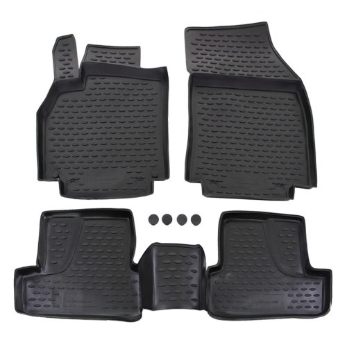 EgriAuto Prémiové 3D gumové autokoberce s upevněním RENAULT Megane III 2010-2015