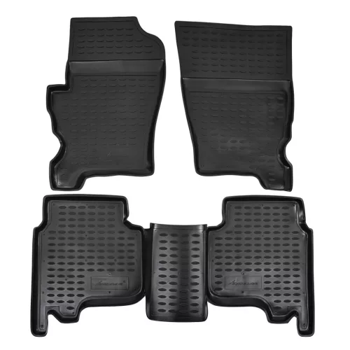 EgriAuto 3D prémiové gumové koberce s patentkami Land Rover Discovery 3/4 2004-2016