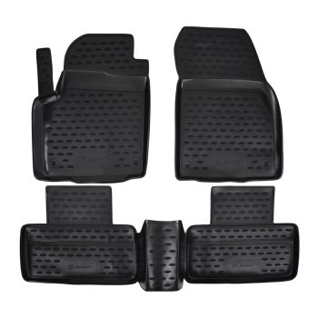   EgriAuto Prémiové 3D gumové autokoberce s upevněním Land Rover Range Rover Evoque 2011-2018