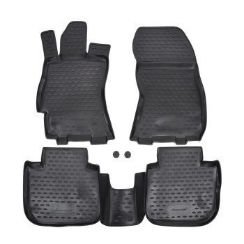   EgriAuto Prémiové 3D gumové autokoberce s upevněním Subaru Outback 2010-2014