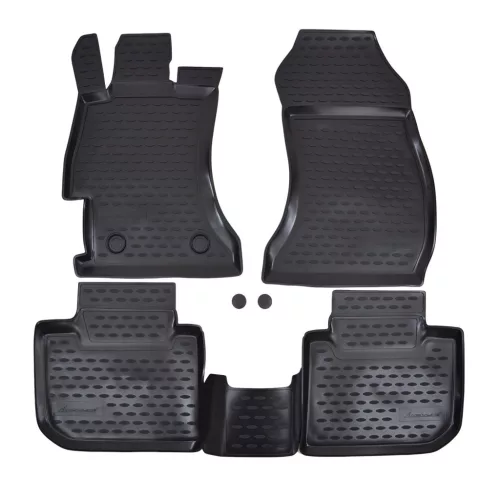EgriAuto 3D prémiové gumové koberce s patentkami Subaru XV 2012-2017