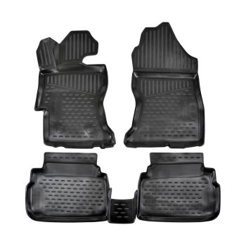   EgriAuto Prémiové 3D gumové autokoberce s upevněním Subaru XV 2017