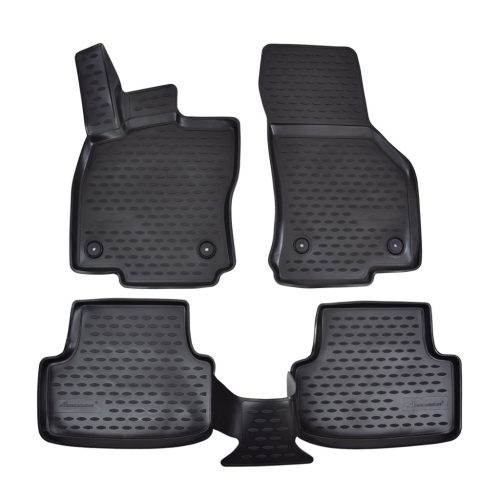 EgriAuto Prémiové 3D gumové autokoberce s upevněním Seat Leon 2012-2020