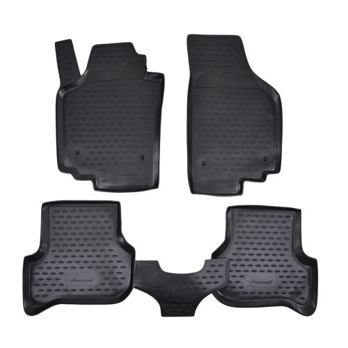 EgriAuto Prémiové 3D gumové autokoberce s upevněním Seat Altea 2005-2009