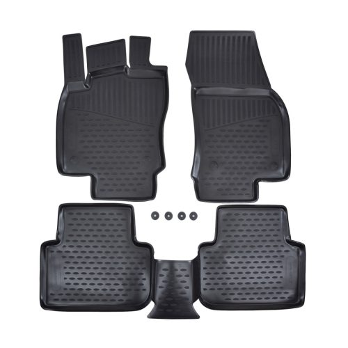 EgriAuto Prémiové 3D gumové autokoberce s upevněním Seat Ateca 2016