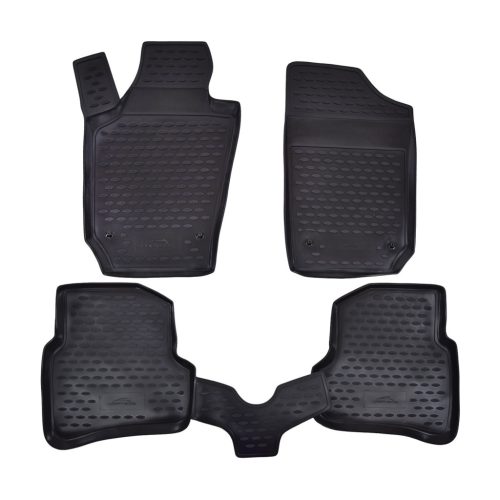 EgriAuto Prémiové 3D gumové autokoberce s upevněním Seat Ibiza 2008-2017