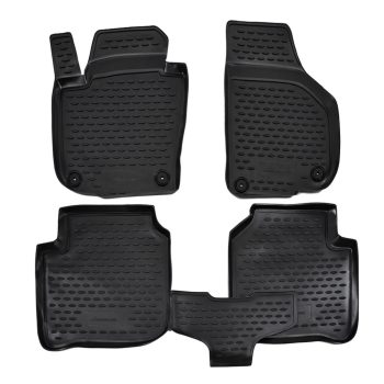   EgriAuto Prémiové 3D gumové autokoberce s upevněním SKODA Superb 2009-2014