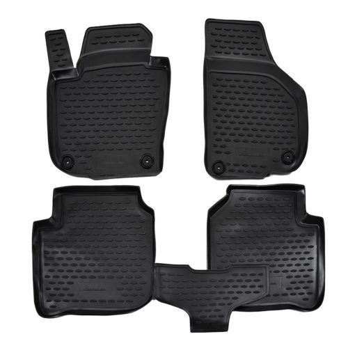 EgriAuto Prémiové 3D gumové autokoberce s upevněním SKODA Superb 2009-2014