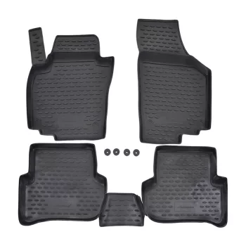   EgriAuto 3D prémiové gumové koberce s patentkami Skoda Yeti 2009-2017