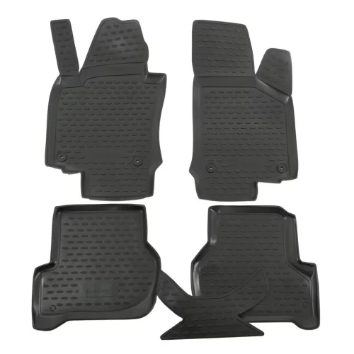 EgriAuto 3D prémiové gumové koberce s patentkami Octavia II 2004-2013