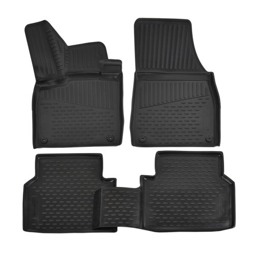 EgriAuto Prémiové 3D gumové autokoberce s upevněním SKODA Enyaq 2020- Electro 4 ks