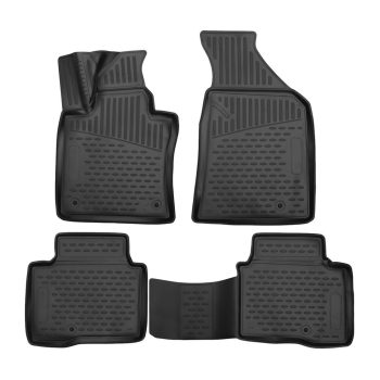   EgriAuto Prémiové 3D gumové autokoberce s upevněním Ssangyong Korando MK4 C300 2019- 4 ks