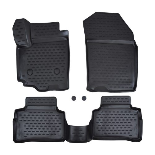 EgriAuto Prémiové 3D gumové autokoberce s upevněním Suzuki Vitara cross 2015