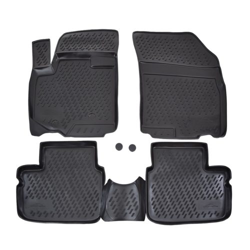 EgriAuto Prémiové 3D gumové autokoberce s upevněním Suzuki SX-4 2006-2013