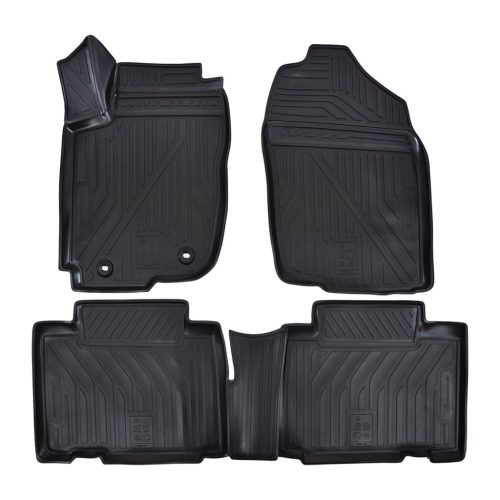 EgriAuto Prémiové 3D gumové autokoberce s upevněním TOYOTA Rav 4 2013-2015, 2015-