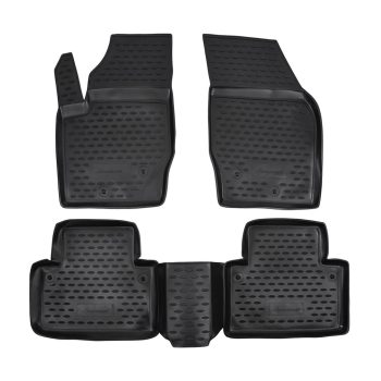   EgriAuto Prémiové 3D gumové autokoberce s upevněním Volvo XC90 2002-2015