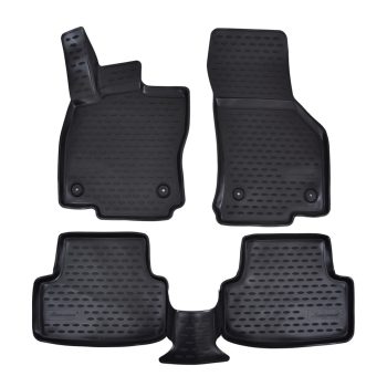   EgriAuto Prémiové 3D gumové autokoberce s upevněním VOLKSWAGEN Golf VII 2013-2019