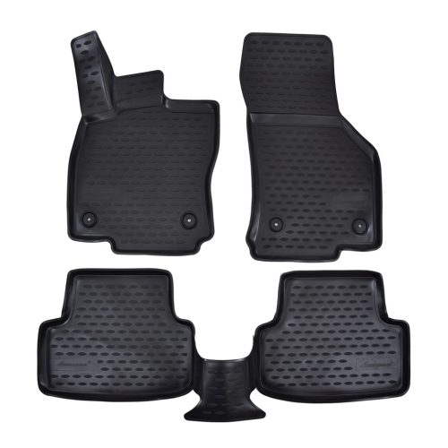 EgriAuto Prémiové 3D gumové autokoberce s upevněním VOLKSWAGEN Golf VII 2013-2019