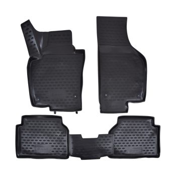   EgriAuto Prémiové 3D gumové autokoberce s upevněním VOLKSWAGEN Tiguan 2007-2016