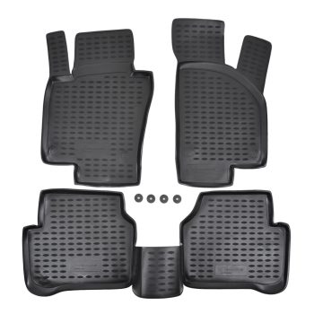   EgriAuto Prémiové 3D gumové autokoberce s upevněním VOLKSWAGEN Passat 2005-2014
