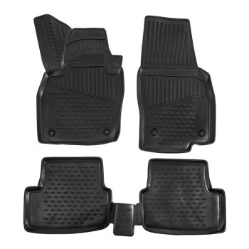   EgriAuto Prémiové 3D gumové autokoberce s upevněním Polo 2018-