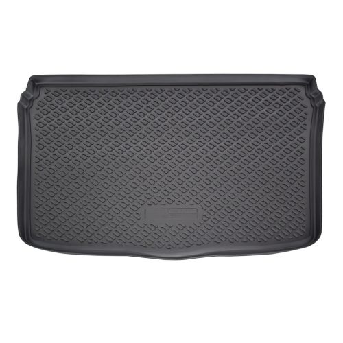 EgriAuto černé guma Gumová vana do kufru FIAT 500X 2014