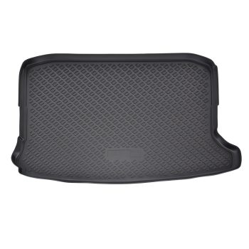EgriAuto černé guma Gumová vana do kufru Seat Ateca 2016-