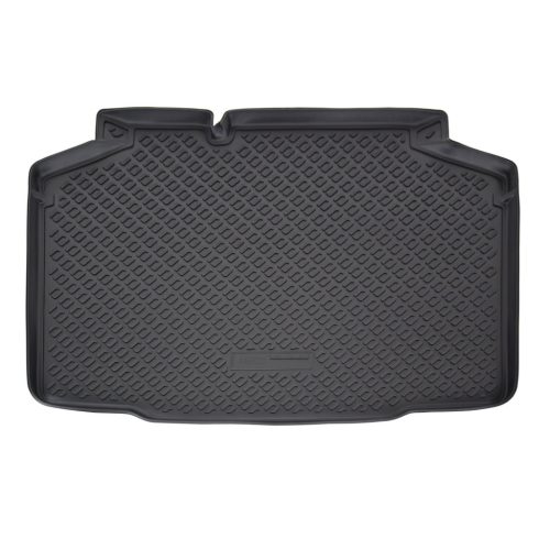 EgriAuto černé guma Gumová vana do kufru SKODA Kamiq 2019-