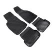 EgriAuto Prémiové 3D gumové autokoberce s upevněním NORM Audi A4 B6/B7 2001-2007 4 ks