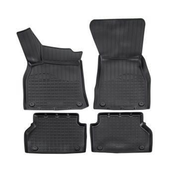   EgriAuto Prémiové 3D gumové autokoberce s upevněním NORM Audi A6 C8 2018- 4 ks