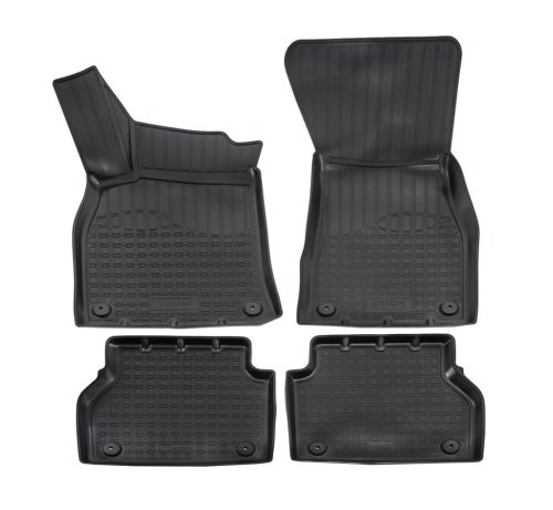 EgriAuto Prémiové 3D gumové autokoberce s upevněním NORM Audi A6 C8 2018- 4 ks