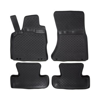   EgriAuto Prémiové 3D gumové autokoberce s upevněním NORM Audi Q5 2008-2016 4 ks