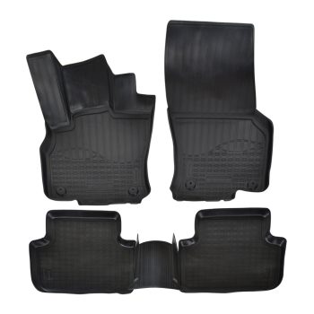   EgriAuto Prémiové 3D gumové autokoberce s upevněním NORM Audi Q3 2018- 4 ks