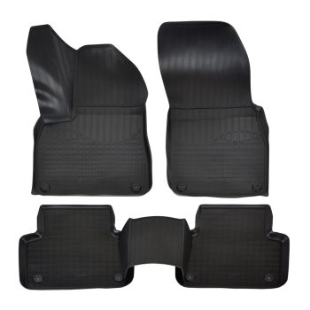   EgriAuto Prémiové 3D gumové autokoberce s upevněním NORM Audi Q8 (5-miest) 2018- 4 ks