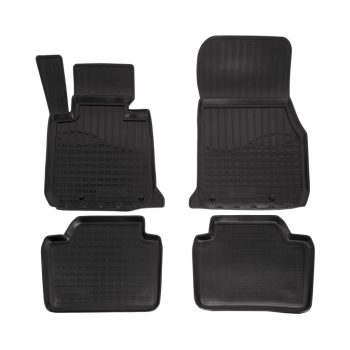   EgriAuto Prémiové 3D gumové autokoberce s upevněním NORM Bmw 3 F30/F31 2011-2018 4 ks