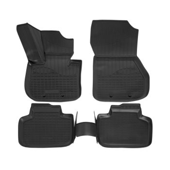   EgriAuto Prémiové 3D gumové autokoberce s upevněním NORM Bmw X1 F48 3D 2015-2021 4 ks