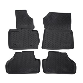   EgriAuto Prémiové 3D gumové autokoberce s upevněním NORM Bmw X3 F25 2010-2018 4 ks