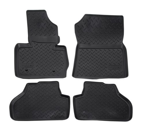 EgriAuto Prémiové 3D gumové autokoberce s upevněním NORM Bmw X3 F25 2010-2018 4 ks