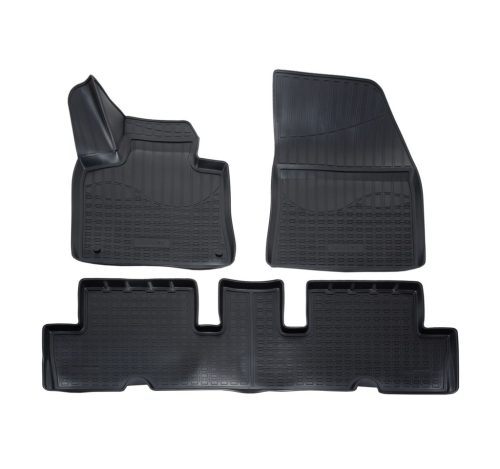 EgriAuto Prémiové 3D gumové autokoberce s upevněním NORM CITROEN C4 Grand Picasso 2014- 3 ks