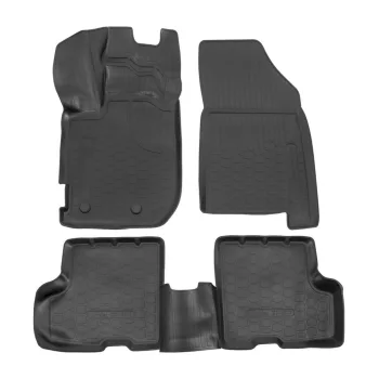   EgriAuto 3D prémiové gumové koberce s patentkami NORM Dacia Duster 2018-2024 4 WD 4 ks