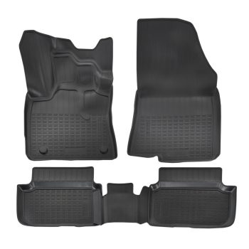   EgriAuto Prémiové 3D gumové autokoberce s upevněním NORM Dacia Logan 3 2020- 4 ks