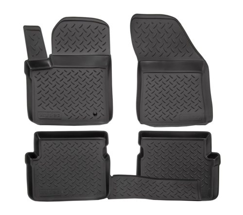 EgriAuto Prémiové 3D gumové autokoberce s upevněním NORM Dodge Avenger 2007-2014 4 ks