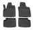 EgriAuto Prémiové 3D gumové autokoberce s upevněním NORM FIAT 500 2008-2015 4 ks